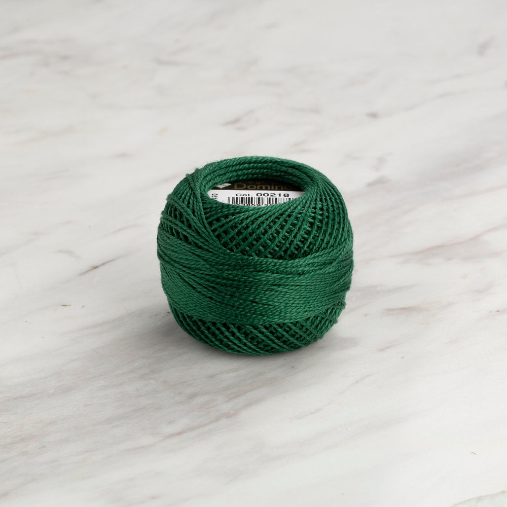 Domino Koton Perle 8gr Yeşil No:8 Nakış İpliği - 4598008-00218